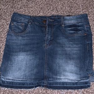 Jean skirt